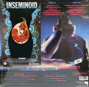 LP John Scott: Inseminoid (Original Motion Picture Soundtrack) LTD