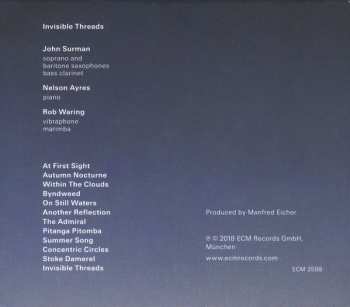 CD John Surman: Invisible Threads