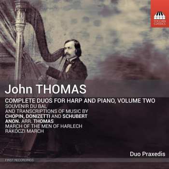 CD John Thomas: Complete Duos For Harp And Piano, Volume Two