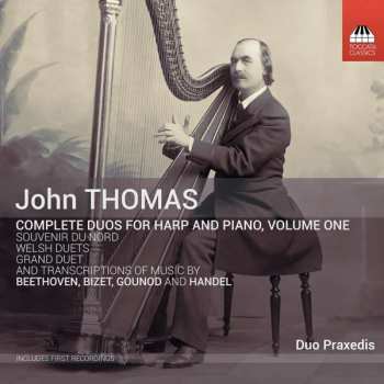 CD John Thomas: Complete Duos For Harp And Piano, Volume One