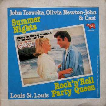 SP Olivia Newton-John: Summer Nights / Rock 'n' Roll Party Queen