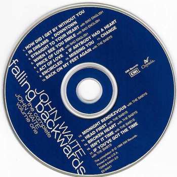 CD John Waite: Falling Backwards: The Complete John Waite, Volume One