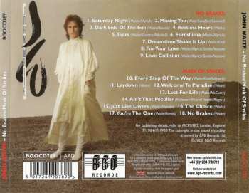 CD John Waite: No Brakes / Mask Of Smiles