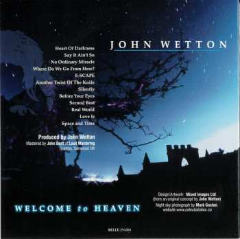 CD John Wetton: Welcome To Heaven