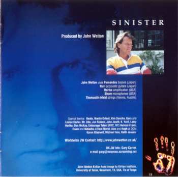 CD John Wetton: Sinister
