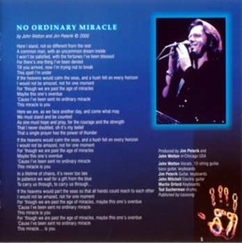 CD John Wetton: Sinister