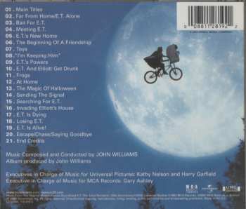 CD John Williams: E.T. The Extra-Terrestrial (Original Motion Picture Soundtrack - The 20th Anniversary)