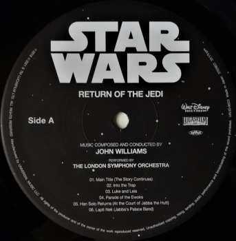 LP John Williams: Star Wars / Return Of The Jedi = スター・ウォーズ / ジェダイの帰還