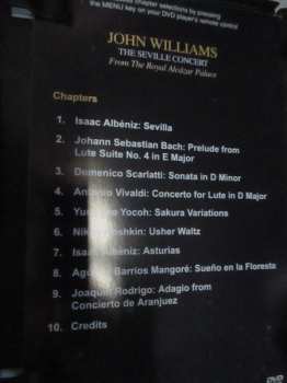 DVD John Williams: The Seville Concert - From The Royal Alcázar Palace