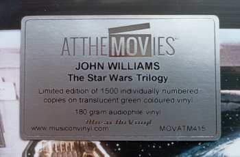 2LP John Williams: The Star Wars Trilogy (Star Wars • The Empire Strikes Back • Return Of The Jedi) CLR | LTD | NUM