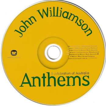 CD John Williamson: Anthems - A Celebration Of Australia