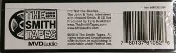 8CD/Set di cofanetti John Lennon: I'm Not The Beatles: The John & Yoko Interviews with Howard Smith 1969-72