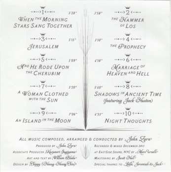 CD John Zorn: A Vision In Blakelight