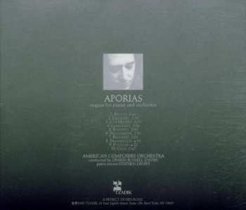 CD John Zorn: Aporias (Requia For Piano And Orchestra)