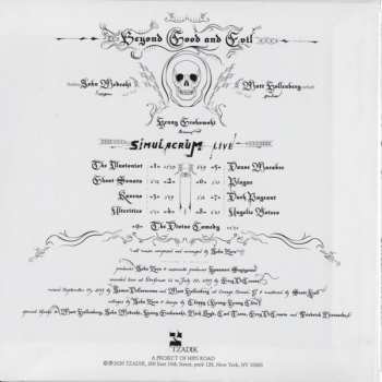 CD John Zorn: Beyond Good And Evil—Simulacrum Live