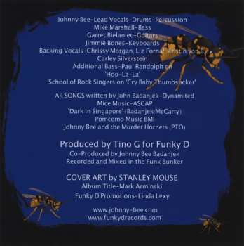 CD Johnny Bee And The Murder Hornets: Arc Of The Sweeping Sky