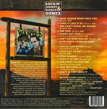 CD Johnny Burgin: Dos Hombres Wanted