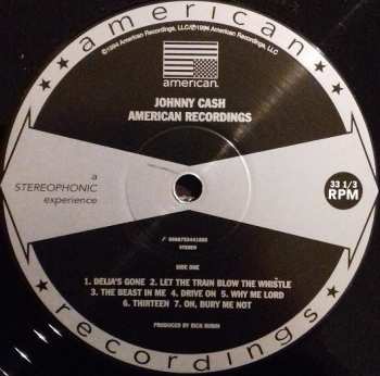 LP Johnny Cash: American Recordings