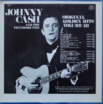 LP Johnny Cash & The Tennessee Two: Original Golden Hits Volume III