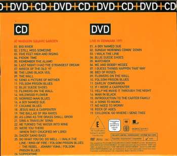 CD/DVD/Set di cofanetti Johnny Cash: At Madison Square Garden / Man In Black: Live In Denmark 1971