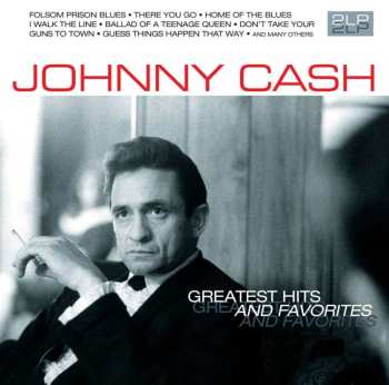 2LP Johnny Cash: Greatest Hits And Favorites (remastered) (180g) (limited Edition) (transparent Red Vinyl)