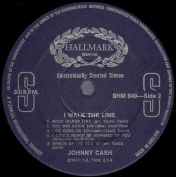 LP Johnny Cash: I Walk The Line