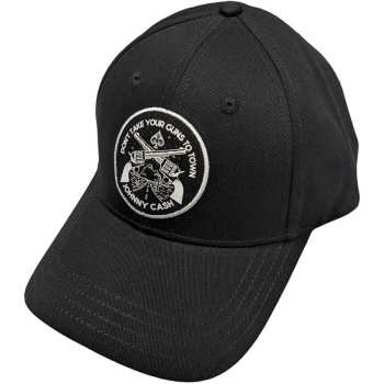 Merch Johnny Cash: Berretto con visiera Don't Take Your Guns