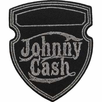 Merch Johnny Cash: Applicazione Metallic Shield