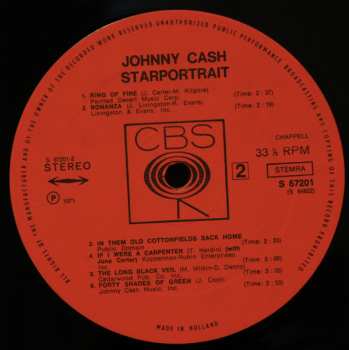 2LP Johnny Cash: Starportrait