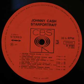 2LP Johnny Cash: Starportrait