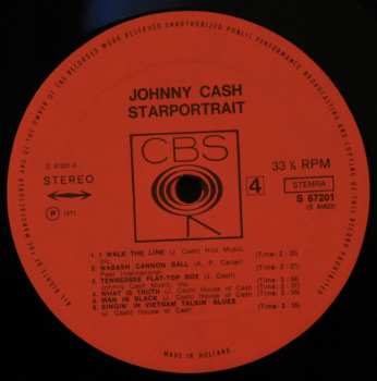 2LP Johnny Cash: Starportrait