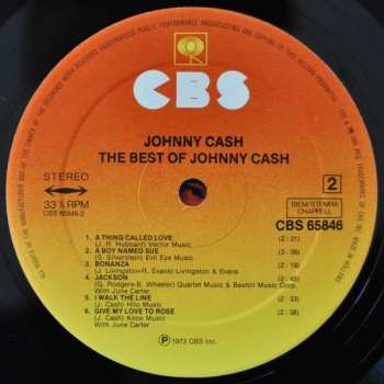 LP Johnny Cash: The Best Of Johnny Cash