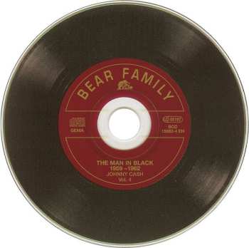 5CD/Set di cofanetti Johnny Cash: The Man In Black • 1959-'62