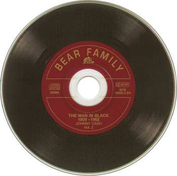 5CD/Set di cofanetti Johnny Cash: The Man In Black • 1959-'62