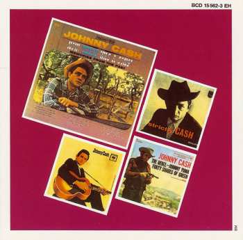 5CD/Set di cofanetti Johnny Cash: The Man In Black • 1959-'62