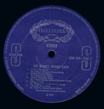 LP Johnny Cash: The Mighty Johnny Cash
