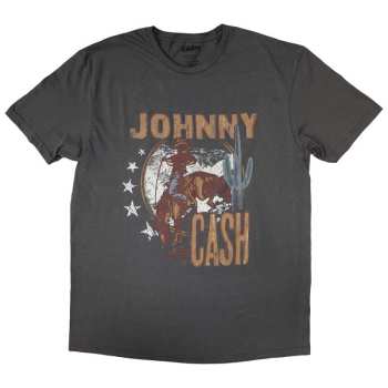 Merch Johnny Cash: Maglietta Cowboy