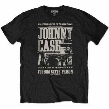 Merch Johnny Cash: Maglietta Prison Poster 