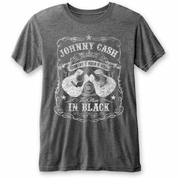 Merch Johnny Cash: Maglietta The Man In Black 