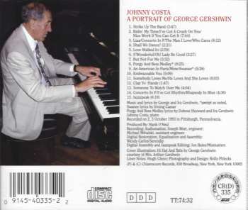 CD John Costa: A Portrait Of George Gershwin