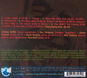 CD Johnny Griffin: Live At Ronnie Scott's