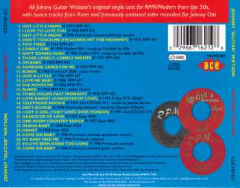 CD Johnny Guitar Watson: Hot Just Like TNT (The Best Of His Early Years)