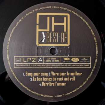 2LP Johnny Hallyday: Best Of LTD