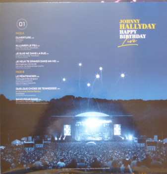 4LP/Set di cofanetti Johnny Hallyday: Happy Birthday Live - Parc De Sceaux 15.06.2000 LTD | NUM