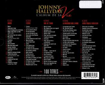 5CD/Set di cofanetti Johnny Hallyday: L'album De Sa Vie