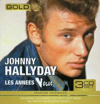 3CD/Set di cofanetti Johnny Hallyday: Les Années Vogue