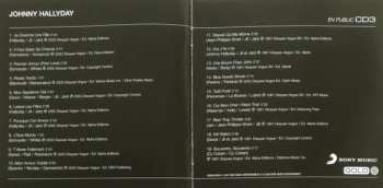 3CD/Set di cofanetti Johnny Hallyday: Les Années Vogue