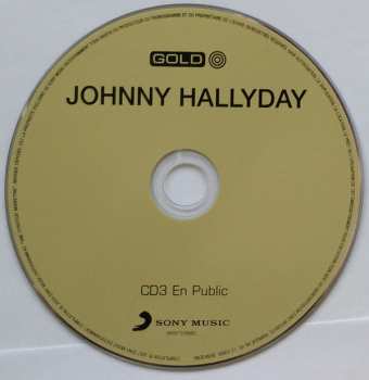3CD/Set di cofanetti Johnny Hallyday: Les Années Vogue