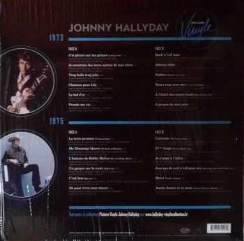 2LP Johnny Hallyday: Picture Vinyle Collection 1973 : 1975 LTD | PIC