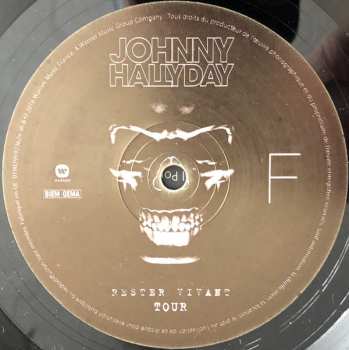 3LP Johnny Hallyday: Rester Vivant Tour DLX | LTD